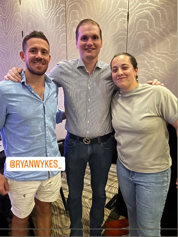 Emma with Jason Fladlien